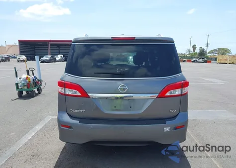 2017 Nissan Quest Sv from USA, damaged, VIN JN8AE2KP0H9170351